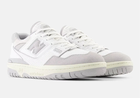 New Balance Unisex Grey-White 550 Sneakers |New Balance In Lebanon