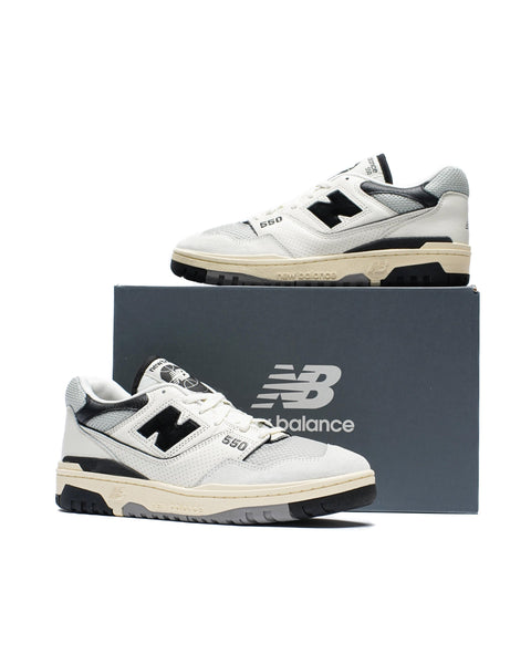 New Balance Men's Black/White 550 Sneakers | New Balance In Lebanon