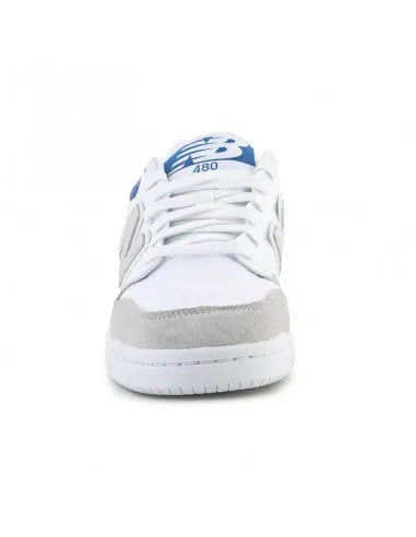 New Balance Men's White & Blue 480 Sneaker| New Balance In Lebanon
