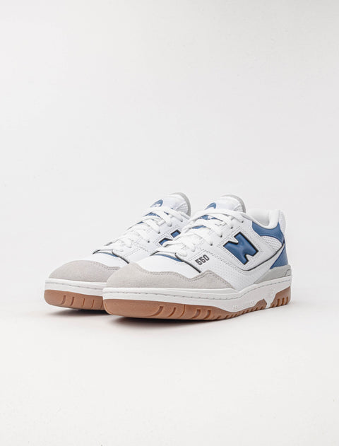 New Balance Men's White / Blue Agate 550 Sneakers | New Balance In Lebanon
