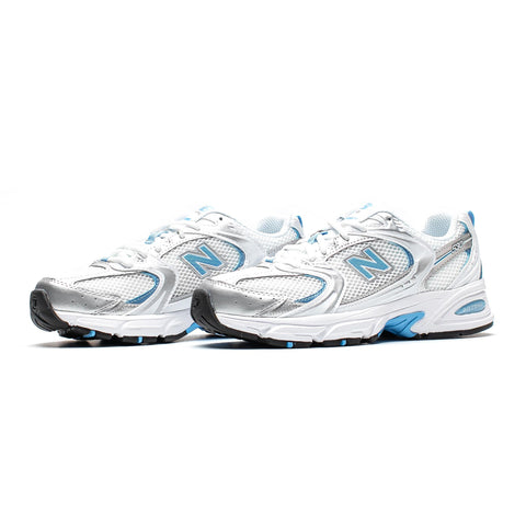 New Balance Men's White & Blue 530 Sneakers | New Balance In Lebanon