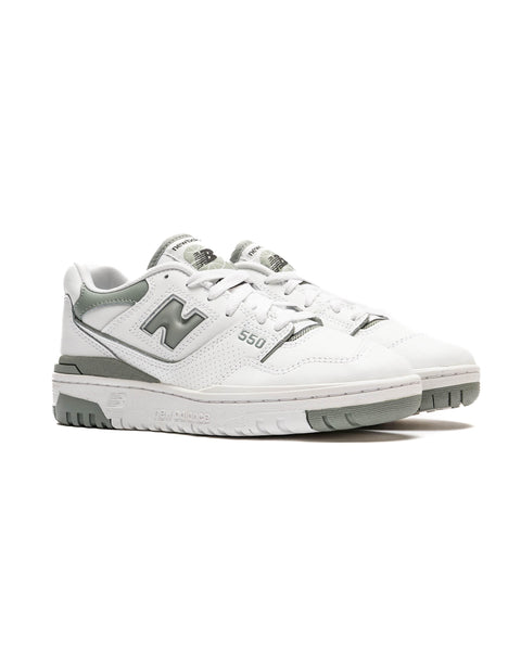New Balance Women's White/Green 550 Sneakers | New Balance In Lebanon