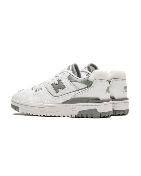 New Balance Women's White/Green 550 Sneakers | New Balance In Lebanon