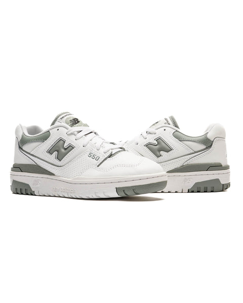 New Balance Women's White/Green 550 Sneakers | New Balance In Lebanon