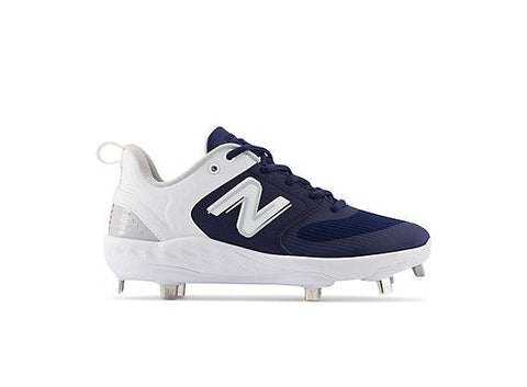 New Balance Boy's Navy & White Velo v3 Metal Fastpitch Baseball Sneaker | New Balance In Lebanon