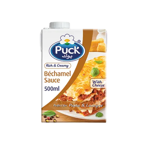 Puck Bechamel Sauce With Cheese 500ml