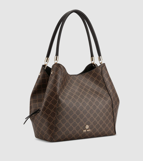 Nine West Women's Brown Etta Carryall Tote Bag | Nine West In Lebanon