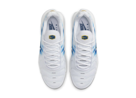 Nike Air Max Men's White & Blue Spray Paint Sneakers | Nike In Lebanon