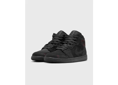 Nike Air Jordan Men's Black 1 Mid SE Craft Sneakers | Nike In Lebanon