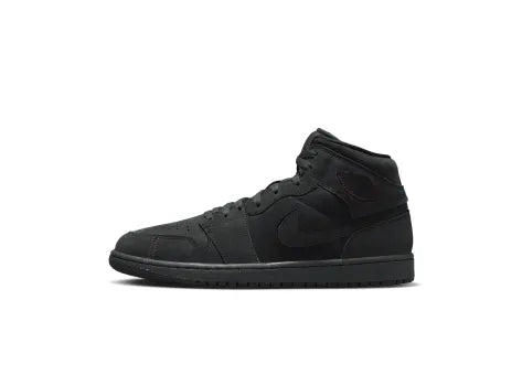 Nike Air Jordan Men's Black 1 Mid SE Craft Sneakers | Nike In Lebanon