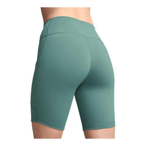 Nike Women's Dark Green One High-Rise 8 Inch Pocket Biker Shorts | Nike In Lebanon