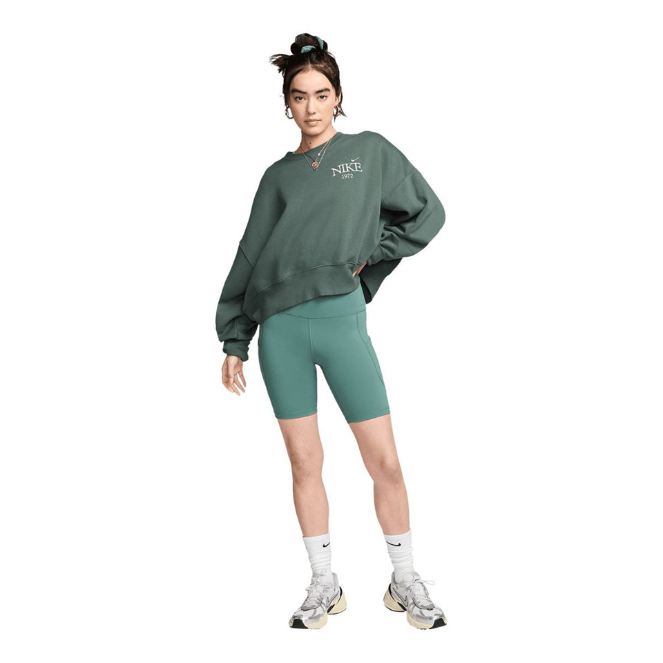 Nike Women's Dark Green One High-Rise 8 Inch Pocket Biker Shorts | Nike In Lebanon