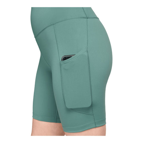 Nike Women's Dark Green One High-Rise 8 Inch Pocket Biker Shorts | Nike In Lebanon