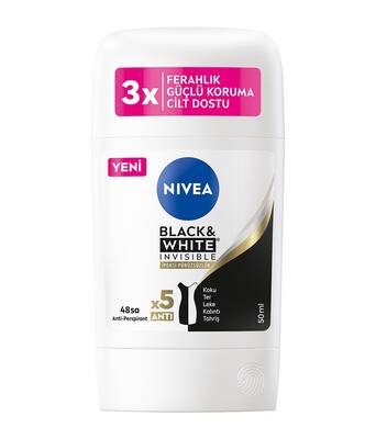 Nivea Black & White Silk Smooth Deo Stick 50ml  |Nivea In Lebanon
