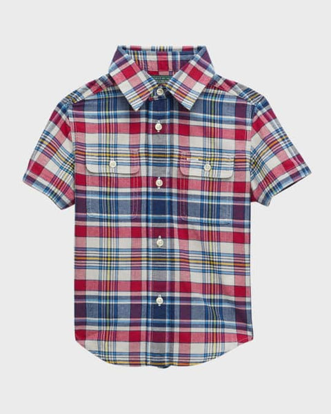 Ralph Lauren  Boy's Multicolor Shirt ABFK313(shr)