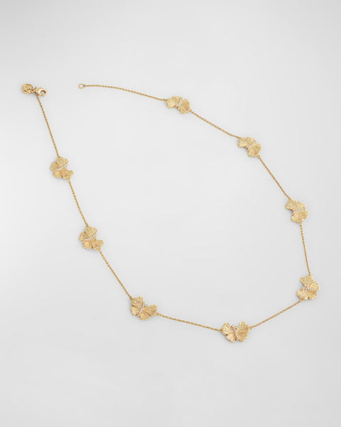Anabel Aram Women's Gold Station Butterfly Necklace | Anabel Aram In Lebanon