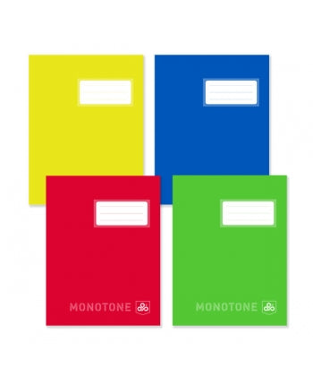 Monotone Notebook  60gsm 48sh 165x210mm  ( LI4801/S)