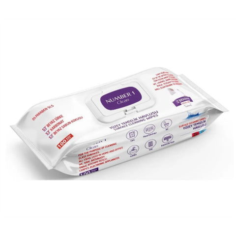 Number 1 Surface Cleaning Towel 100 Pcs  | Number 1  In Lebanon