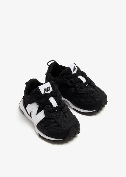 New Balance Boy's Black & White Hook & Loop Sneakers | New Balance In Lebanon