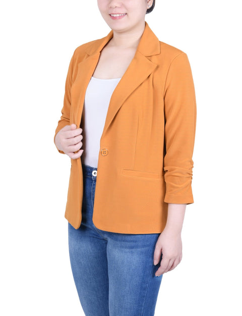 NY Collection Women's Gold Blazer   | NY Collection in Lebanon