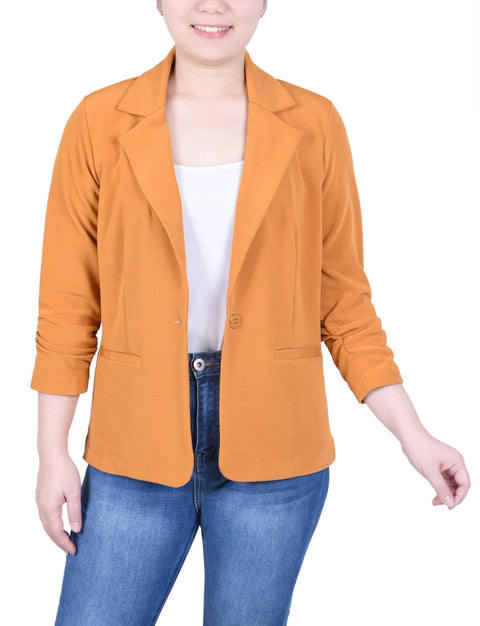 NY Collection Women's Gold Blazer   | NY Collection in Lebanon