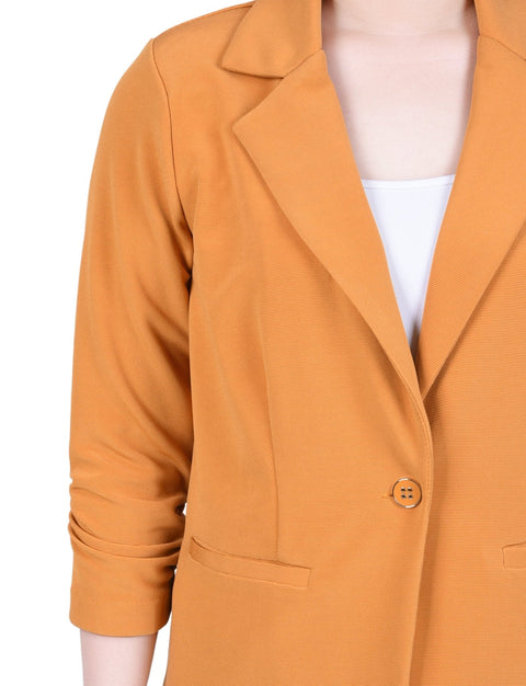 NY Collection Women's Gold Blazer   | NY Collection in Lebanon