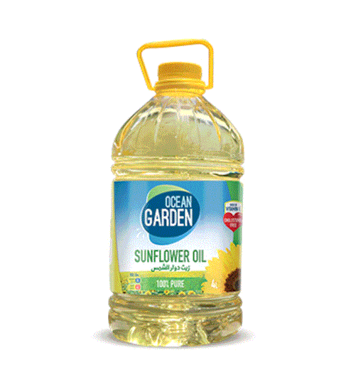 زيت عباد الشمس في حديقة المحيط 4L