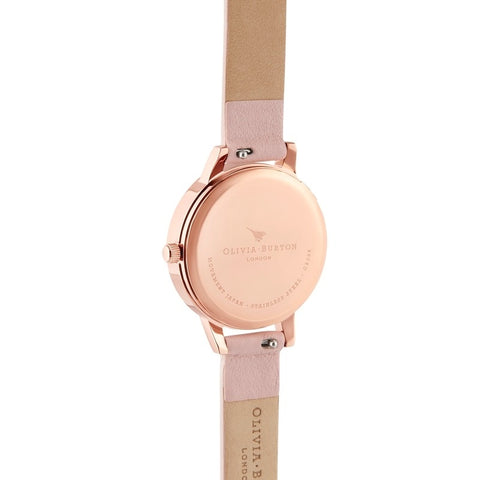 Olivia Burton Women's Midi Dusty Pink - Blush Sunray and Rose Gold Watch| Olivia Burton in Lebanon