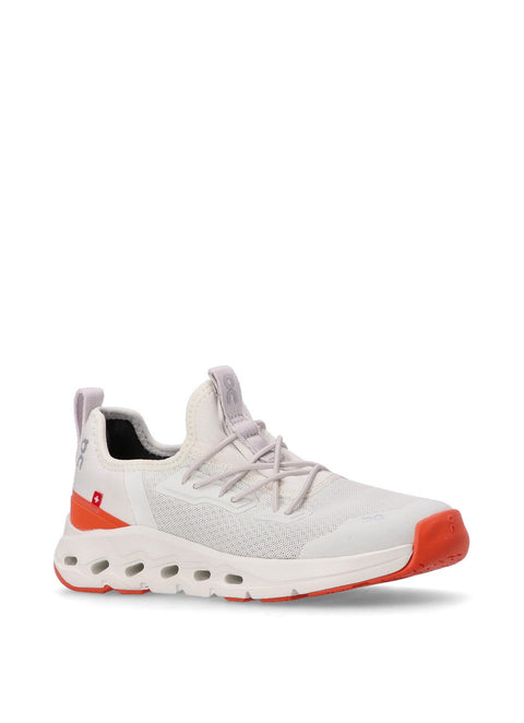 On Cloud Baby Boy's White & Orange Cloudleap Sneaker | On Cloud In Lebanon