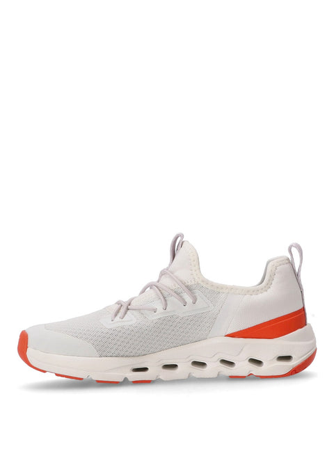 On Cloud Baby Boy's White & Orange Cloudleap Sneaker | On Cloud In Lebanon