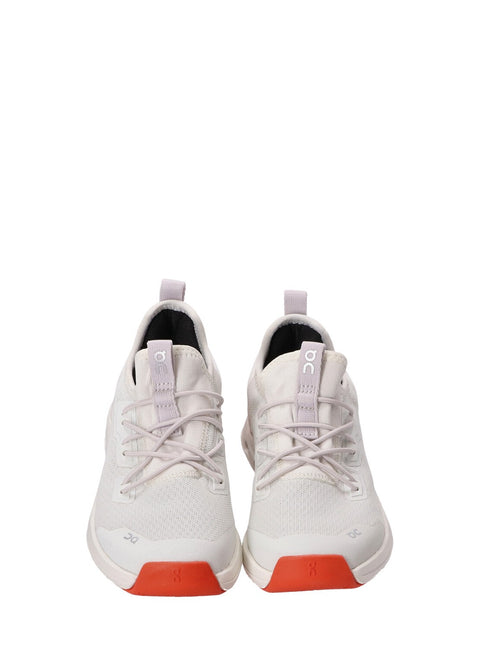 On Cloud Baby Boy's White & Orange Cloudleap Sneaker | On Cloud In Lebanon