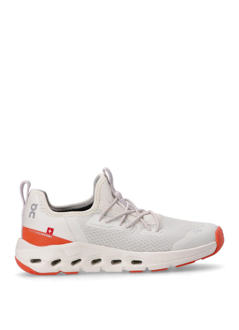On Cloud Baby Boy's White & Orange Cloudleap Sneaker | On Cloud In Lebanon