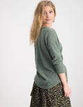 Only Women's Mint Green  Sweatshirt 10322335 FE348