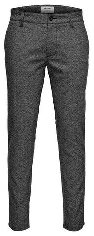Only & Sons Men's Dark Grey Onsmark Melange Pant | Only & Sons In Lebanon