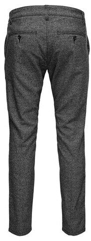 Only & Sons Men's Dark Grey Onsmark Melange Pant | Only & Sons In Lebanon
