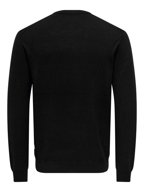 Only & Sons Men's Black Basic Blouse | Only & Sons In Lebanon