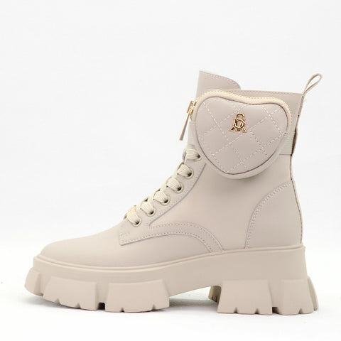 Steve Madden Women's Bone Leather Tanker-H Boots |Steve Madden in Lebanon