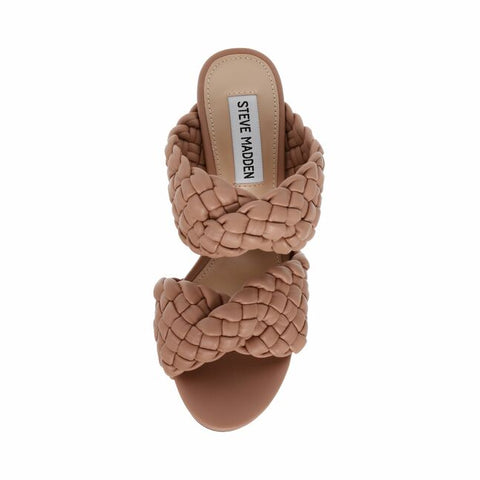 Steve Madden Women's Tan Twisted Sandals  | Steve Madden  in Lebanon