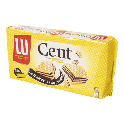 Lu Cent Wafers Original Chocolate x10