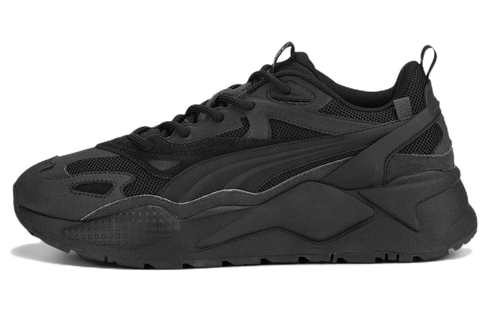 Puma Men's Black & Dark Gray Rs-X Effect Prm Sports Sneakers