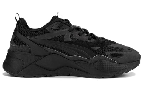 Puma Men's Black & Dark Gray Rs-X Effect Prm Sports Sneakers | Puma In Lebanon
