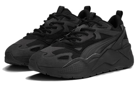Puma Men's Black & Dark Gray Rs-X Effect Prm Sports Sneakers | Puma In Lebanon