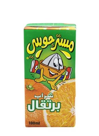 السيد عصائر البرتقال Juicy 180 مل