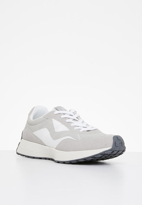 Steve Madden Men's Gray Suede Bassy Sneakers |Steve Madden In Lebanon