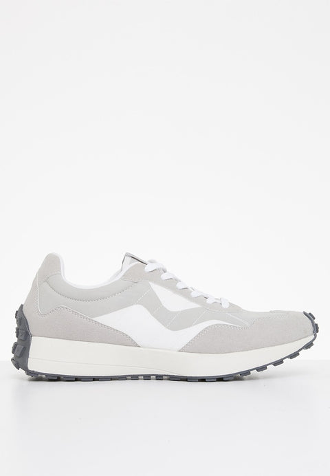 Steve Madden Men's Gray Suede Bassy Sneakers |Steve Madden In Lebanon