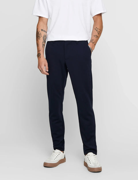 Only & Sons Men's Navy Onsmark Slim Pant | Only & Sons In Lebanon