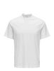 Only & Sons Men's White Onsotis Reg Mock Neck T-Shirt | Only & Sons In Lebanon