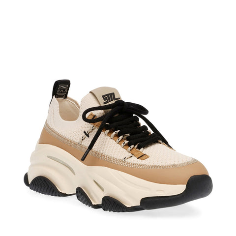 Steve Madden Women's Khaki & Black Play Maker Sneakers | Steve Madden in Lebanon