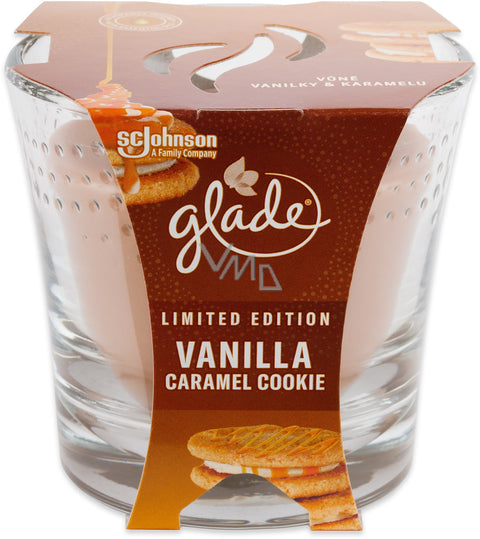 SC Johnson Glade Vanilla Caramel Cookie Scented Candle | SC Johnson In Lebanon