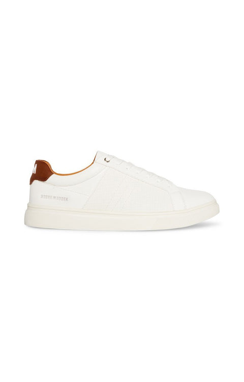 Steve Madden Men's White Starskie Sneakers | Steve Madden In Lebanon